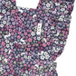 Huxbaby Midnight Flower Garden Frill Playsuit
