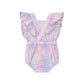 Huxbaby Rainbow Check Frill Playsuit