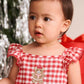 Huxbaby Gingerbread Huxette Bubble Romper