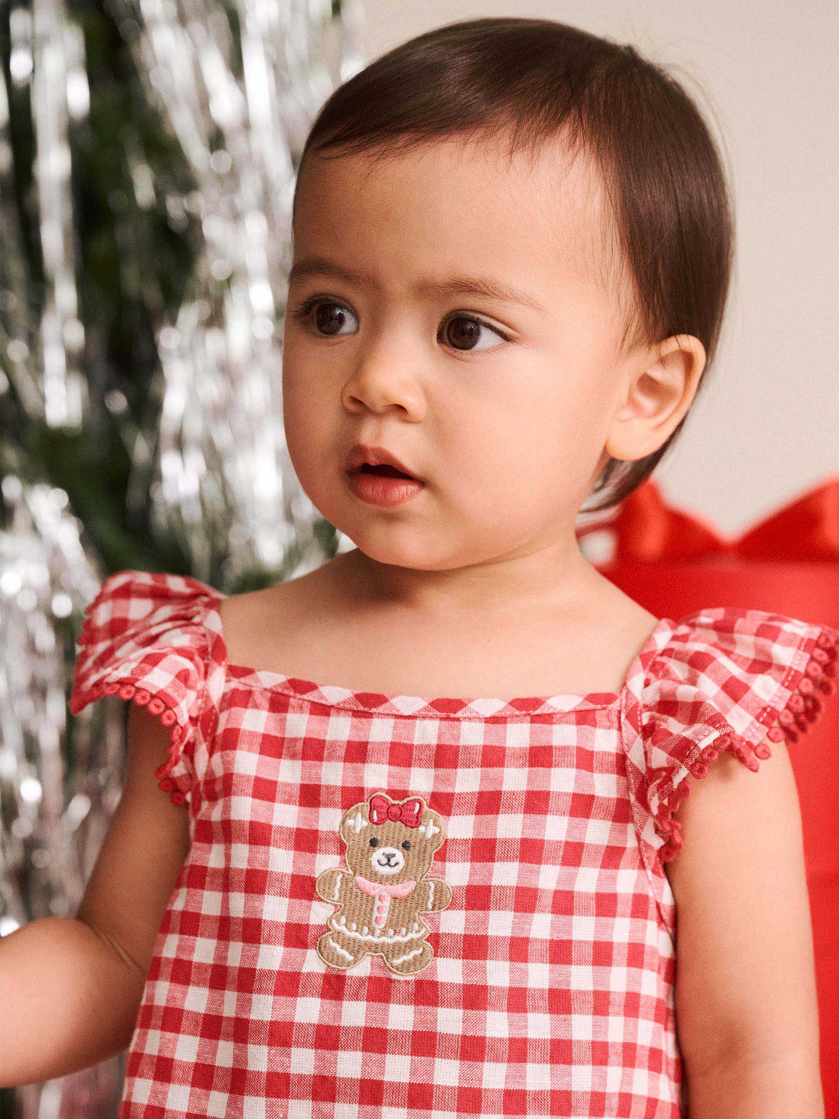 Huxbaby Gingerbread Huxette Bubble Romper