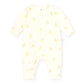 Huxbaby Rubber Ducky Zip Romper Butter