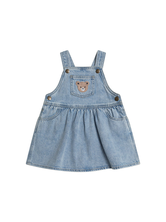Huxbaby Dreamy Denim Pinafore Dress
