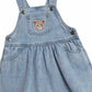 Huxbaby Dreamy Denim Pinafore Dress