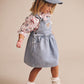 Huxbaby Dreamy Denim Pinafore Dress