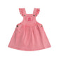 Huxbaby Cherry Heart Vintage Pinafore Dress