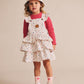 Huxbaby I Heart Cake Pinafore Dress