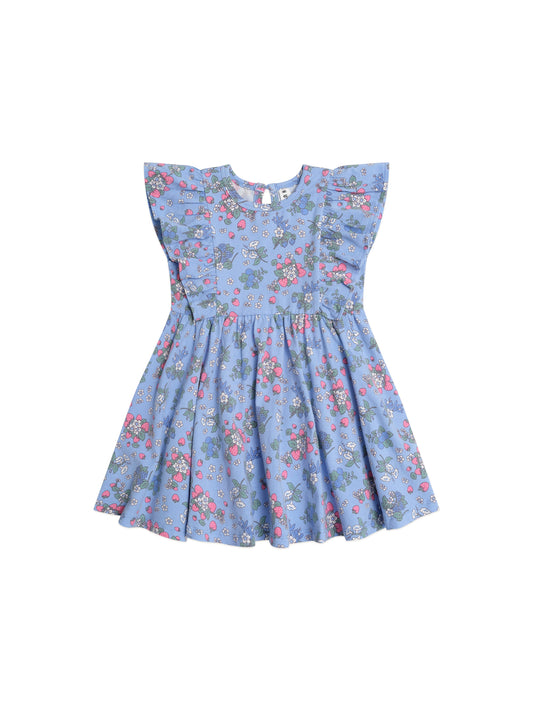 Huxbaby Strawberry Garden Frill Dress