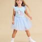 Huxbaby Daisy Seashell Ballet Dress Soft Aqua