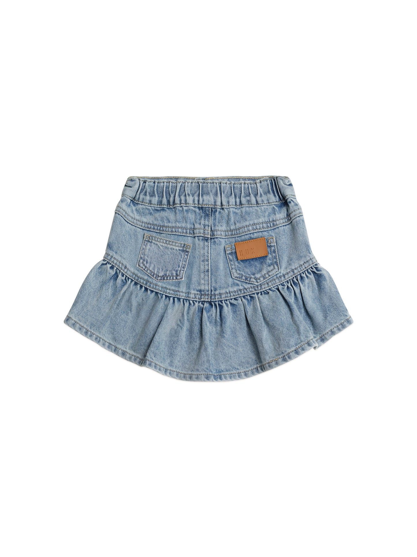 Huxbaby Dreamy Denim Frilly Skirt