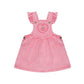 Huxbaby Berry Vintage Pinafore Dress Bubblegum