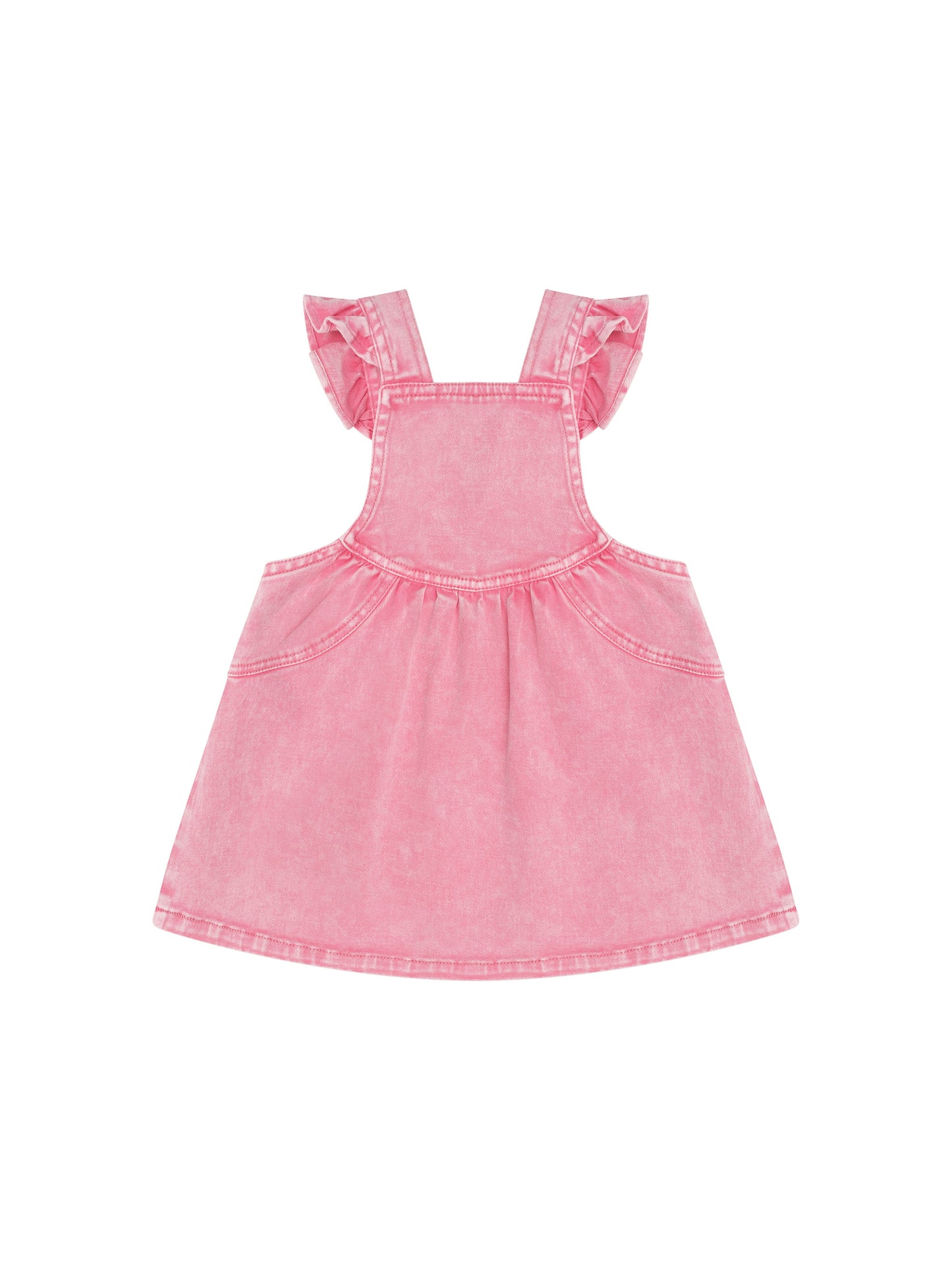 Huxbaby Berry Vintage Pinafore Dress Bubblegum