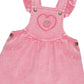 Huxbaby Berry Vintage Pinafore Dress Bubblegum