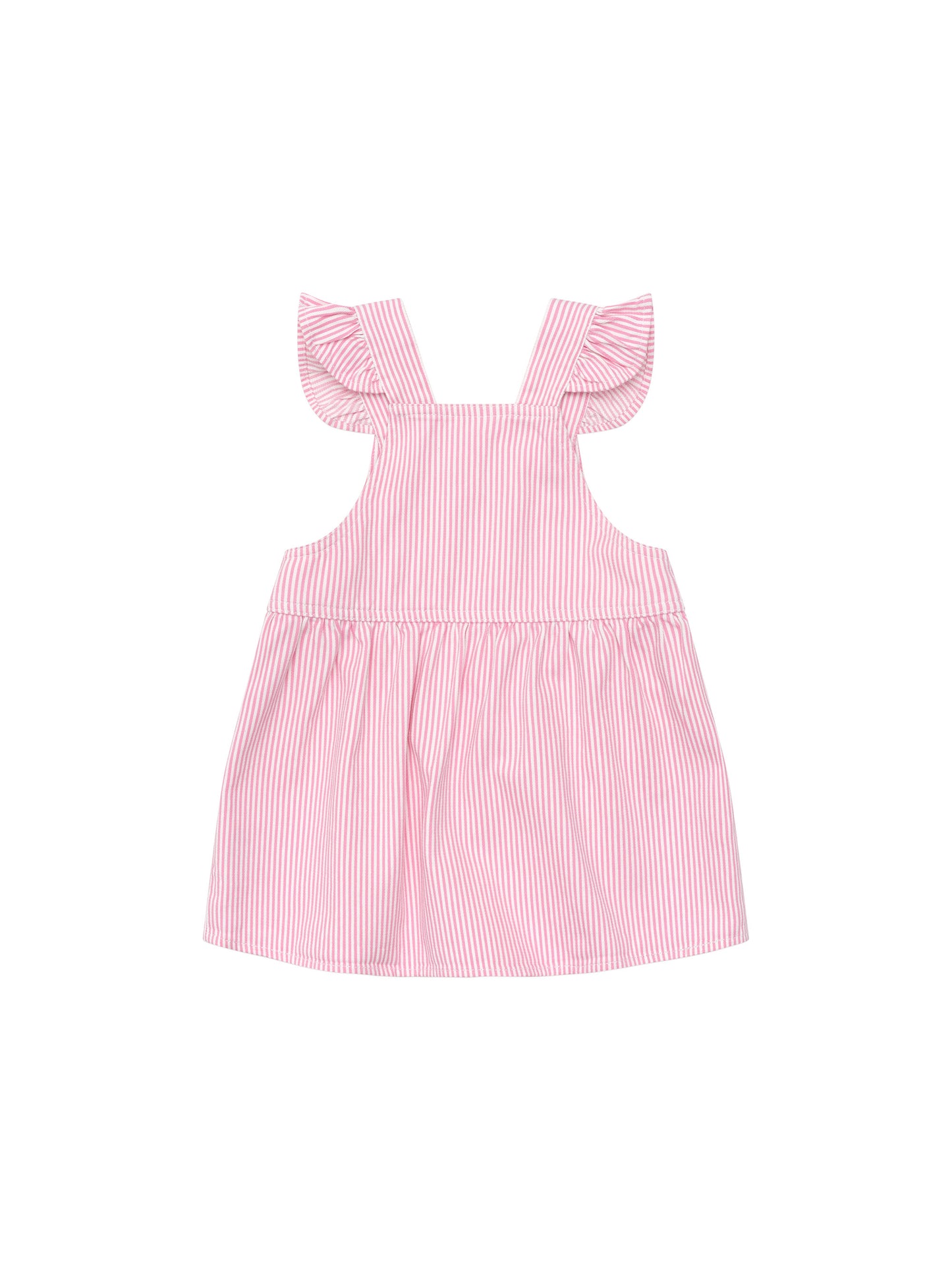 Huxbaby Candy Stripe Pinafore Bubblegum Stripe