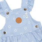 Huxbaby Ditsy Floral Tiered Overall Dress