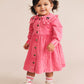 Huxbaby Vintage Cherry Collar Dress