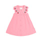 Huxbaby Cherry Embroidery Collar Dress