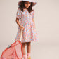 Huxbaby Tropical Floral Bow Back Dress
