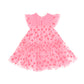Huxbaby Tropical Glitter Fruit Tulle Dress