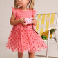 Huxbaby Tropical Glitter Fruit Tulle Dress