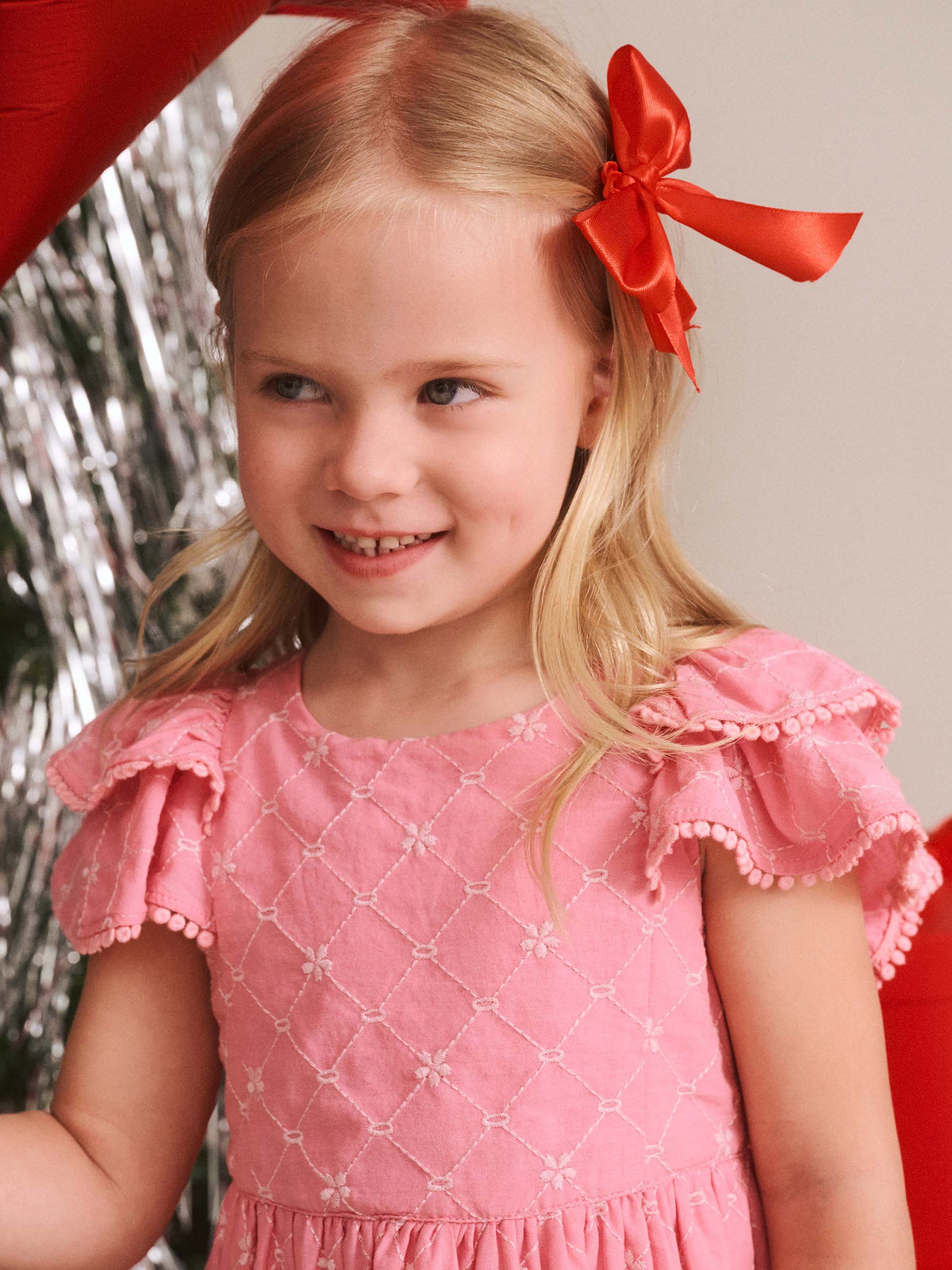 Huxbaby Floral Broderie Dress