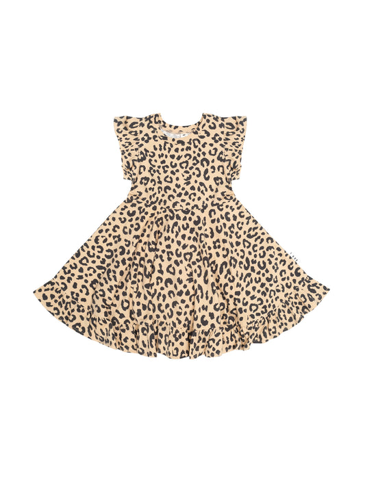 Huxbaby Leopard Swing Dress