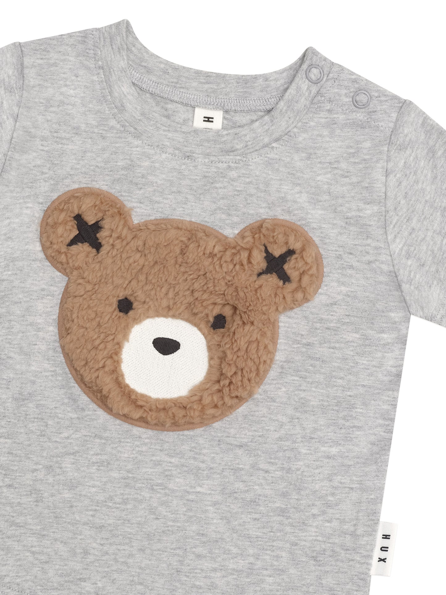 Huxbaby Furry Hux T-Shirt Grey Marle