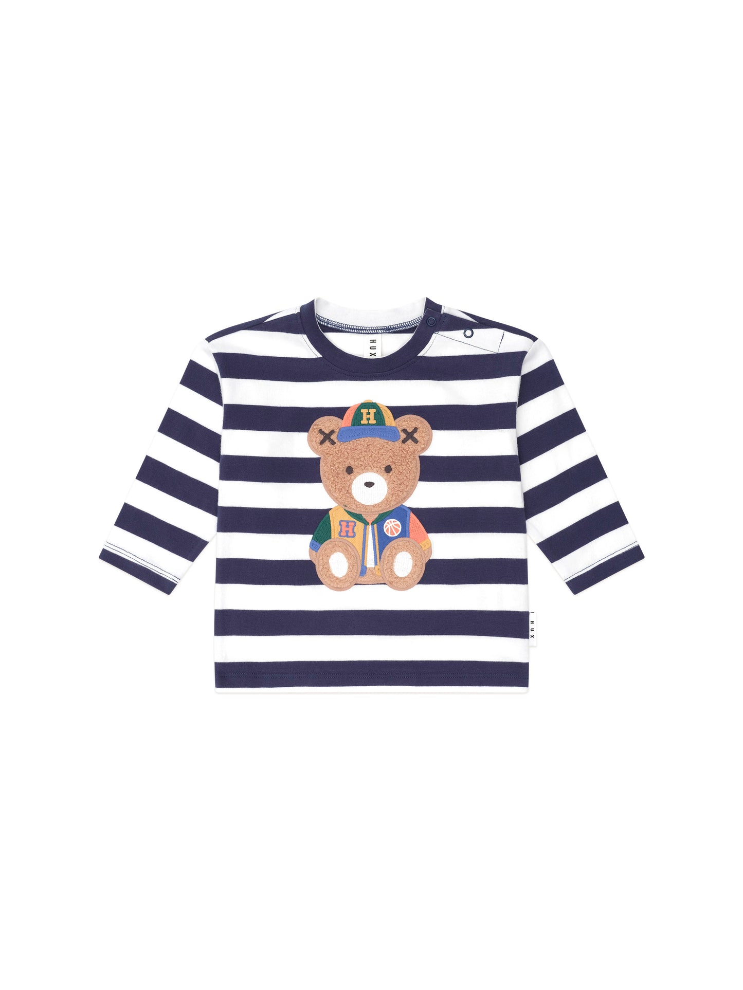 Huxbaby Varsity Hux Stripe Top
