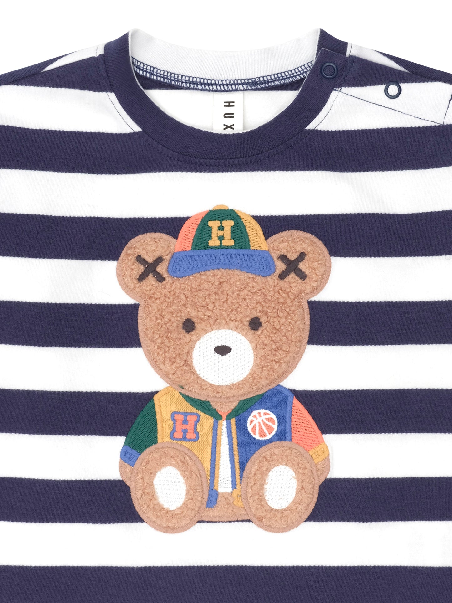Huxbaby Varsity Hux Stripe Top