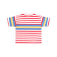 Huxbaby Fireman Hux Stripe Tee Racer Red