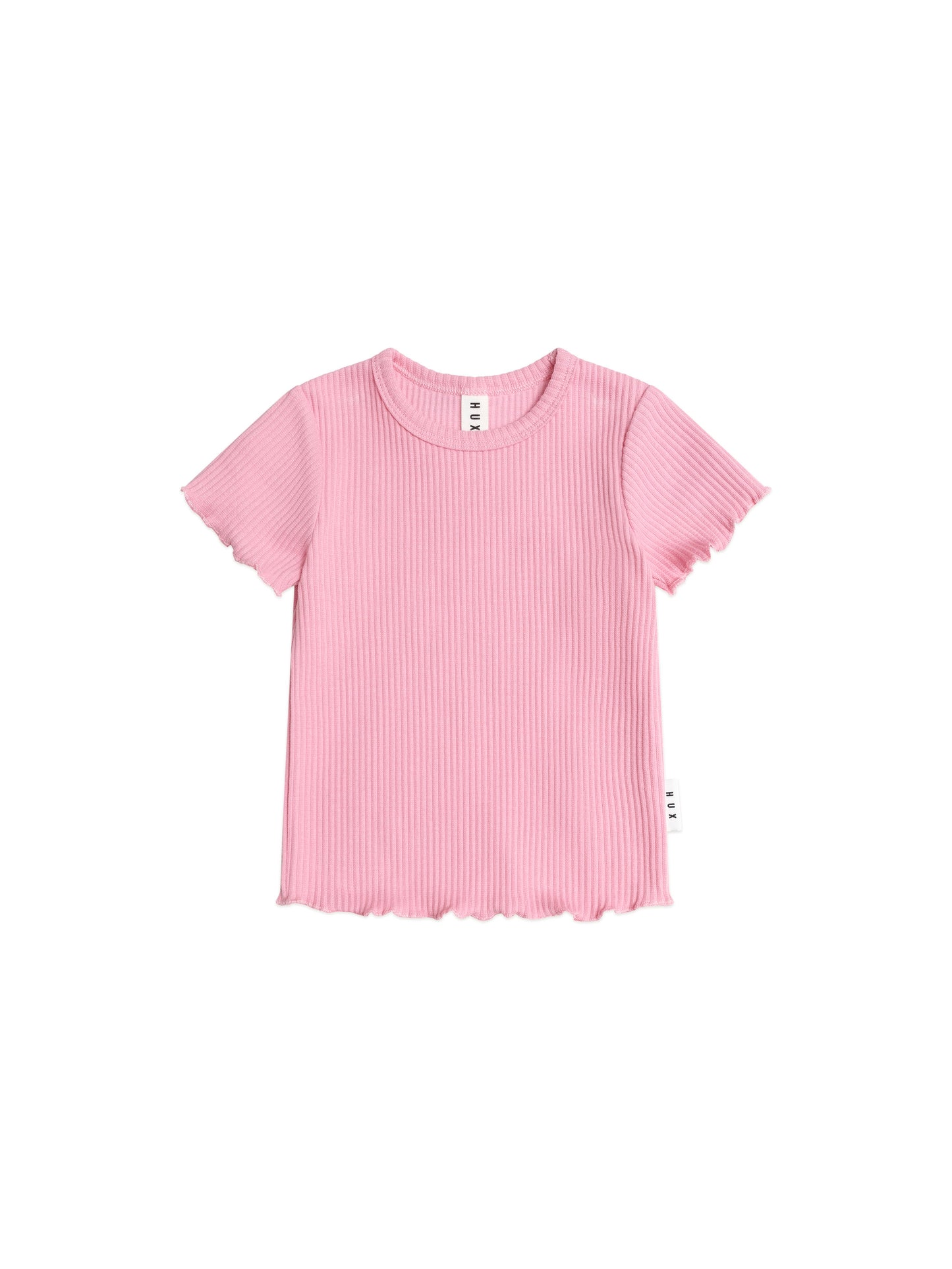 Huxbaby Pink Rib Tee