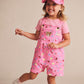 Huxbaby Pink Rib Tee