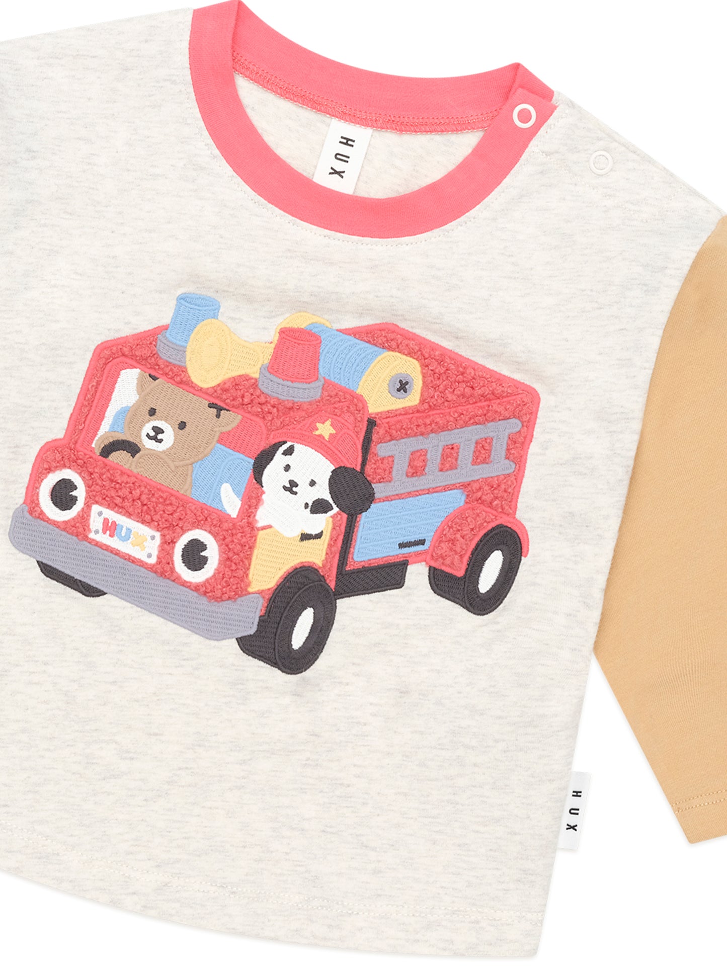 Huxbaby Firetruck Hux Long Sleeve Top