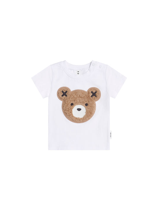 Huxbaby Furry Huxbear Crisp White Tee