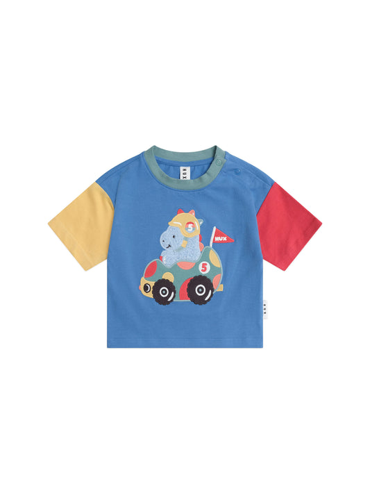 Huxbaby Racer Dino Boxy Tee