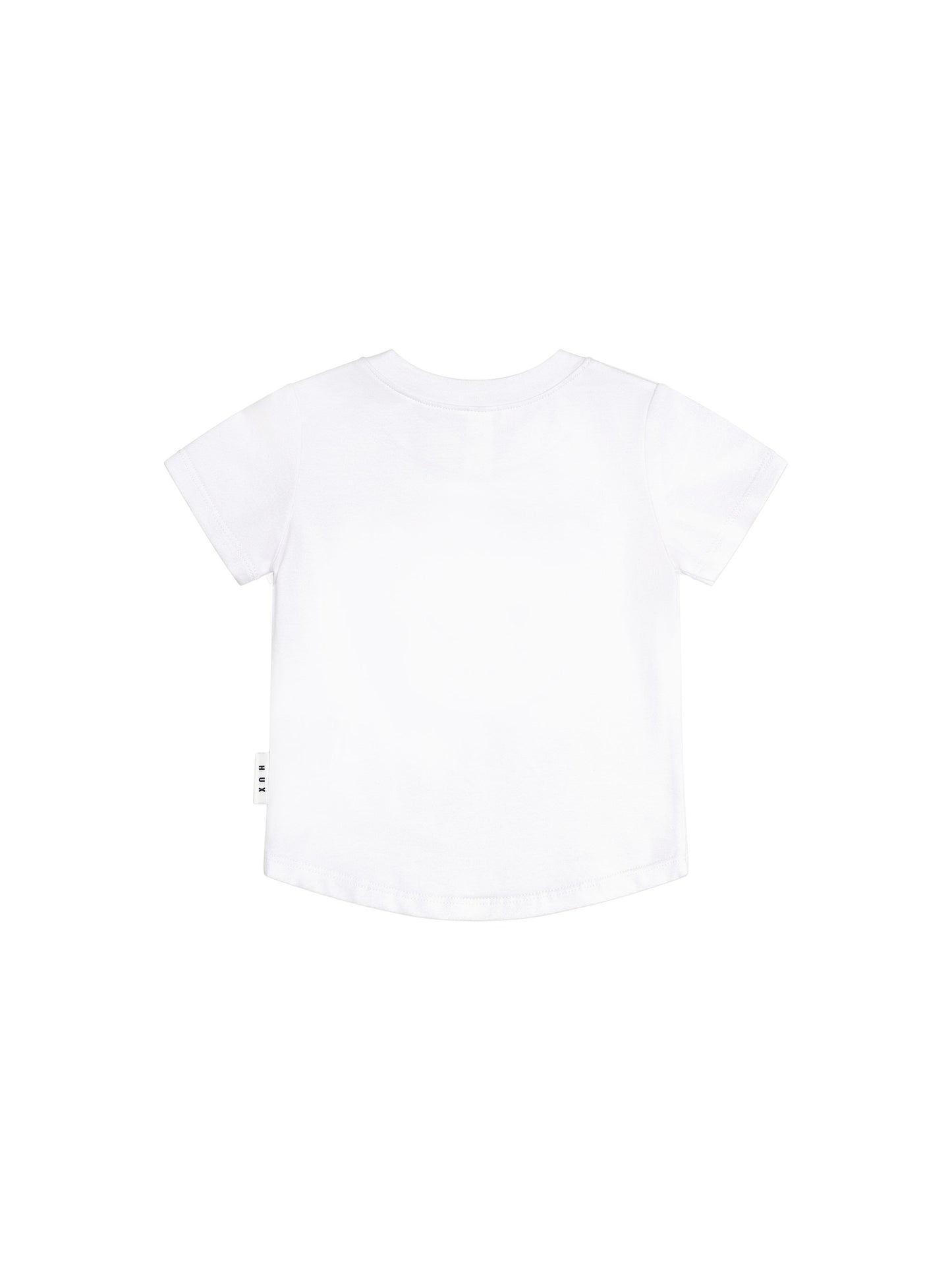 Huxbaby Daisy Furry Bear T-Shirt White