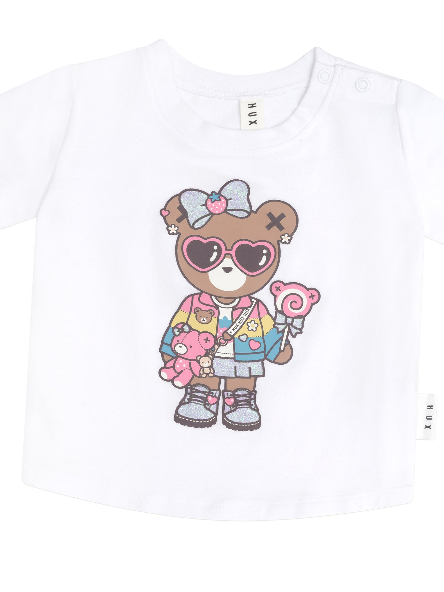 Huxbaby Cool Girl T-Shirt White