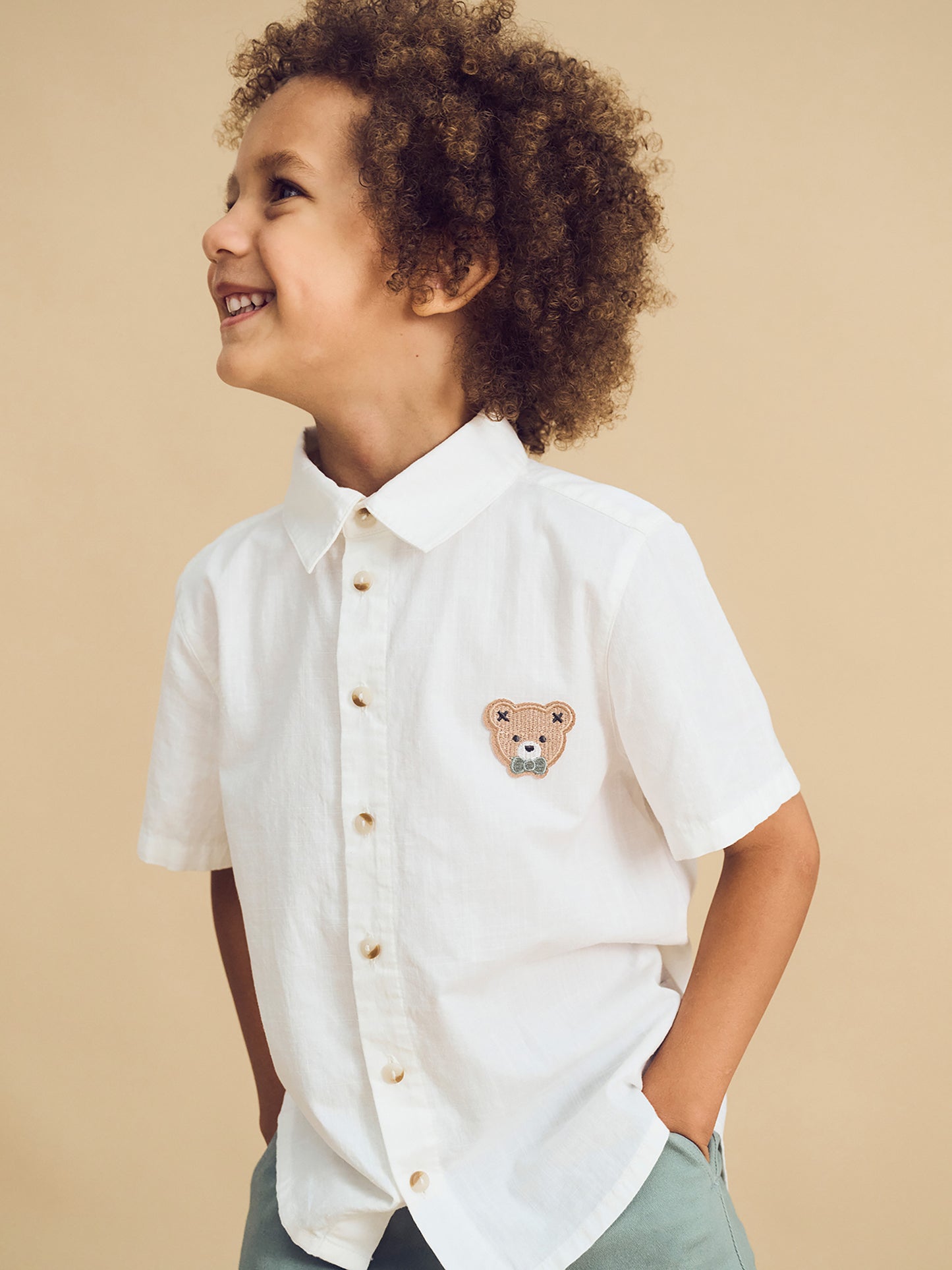 Huxbaby Huxbear Signature Shirt White