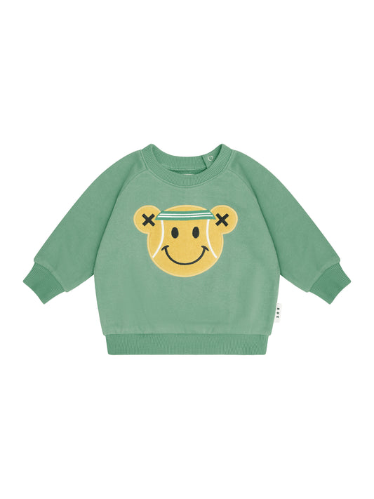 Huxbaby Tennis Bear Sweatshirt Turf