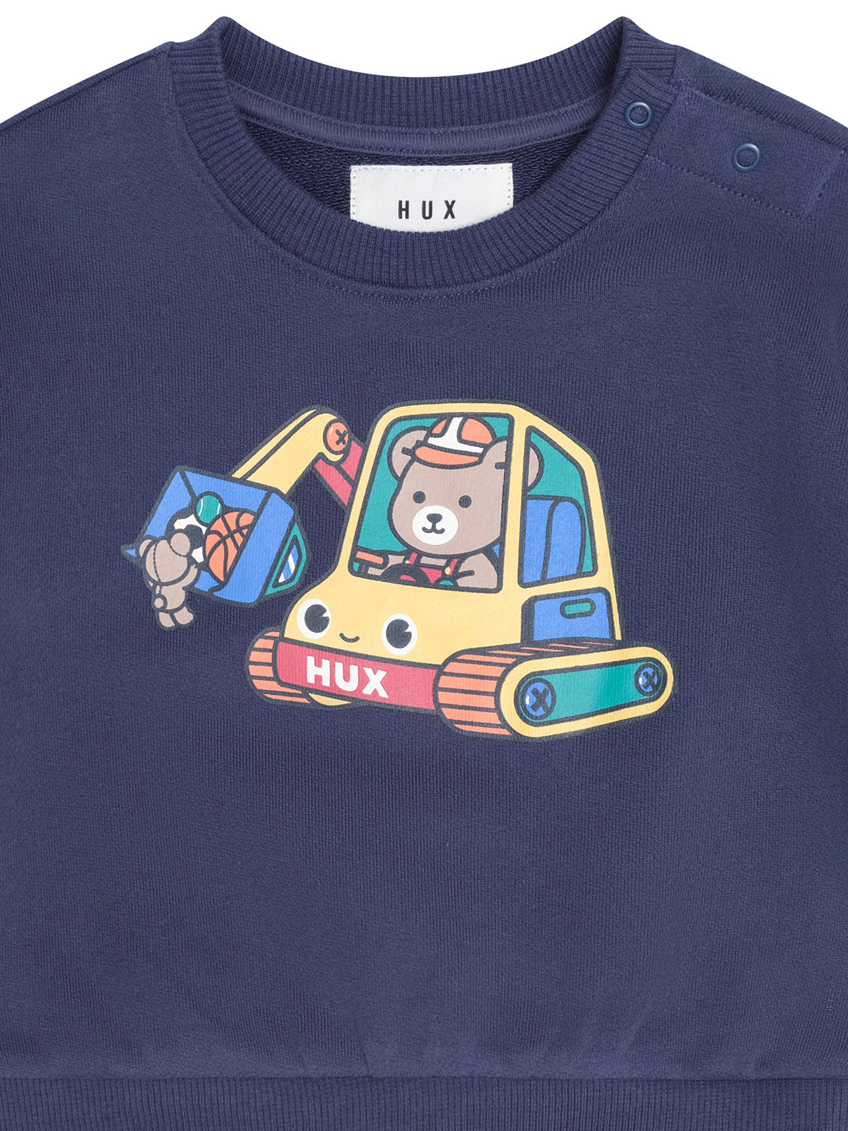 Huxbaby Excavator Hux Sweatshirt Ink