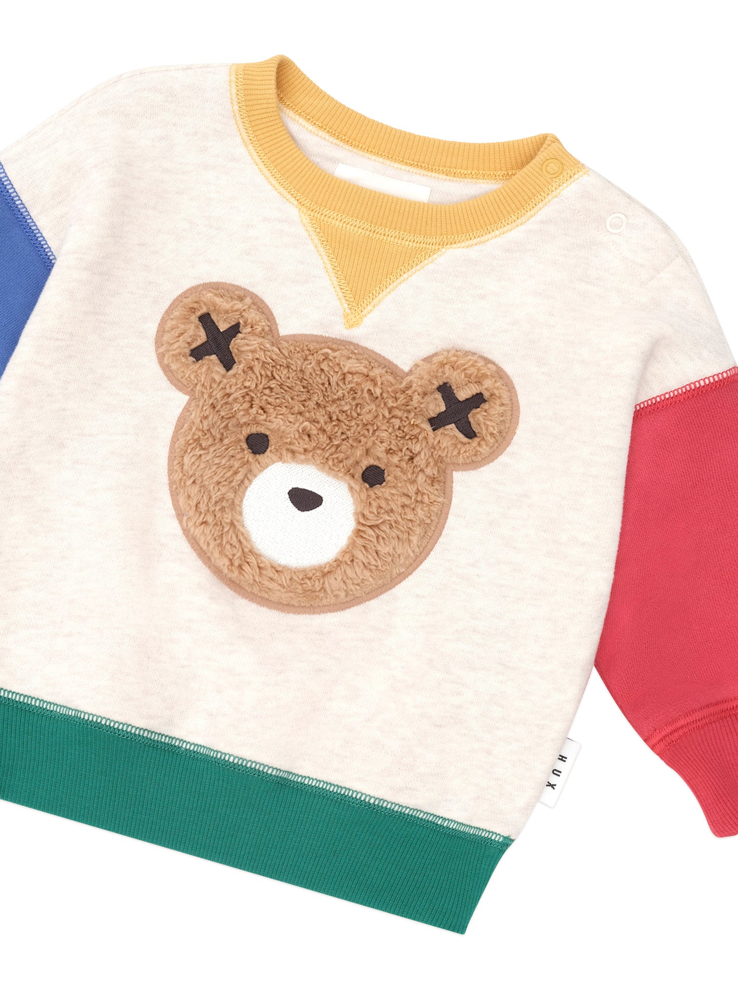 Huxbaby Furry Huxbear Colour Block Sweatshirt