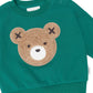 Huxbaby Furry Huxbear Emerald Sweatshirt