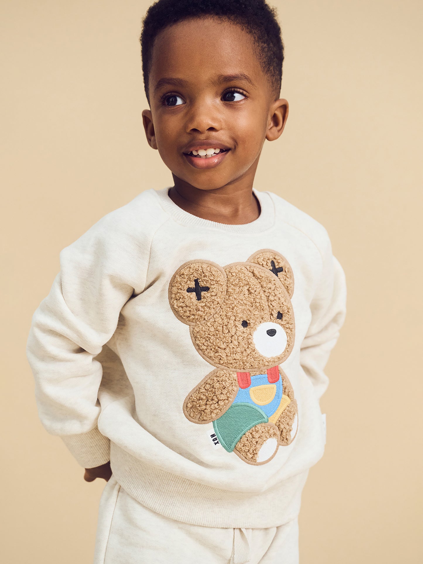 Huxbaby Vintage Hux Sweatshirt Oat Marle