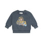 Huxbaby Digger Hux Sweatshirt Washed Navy