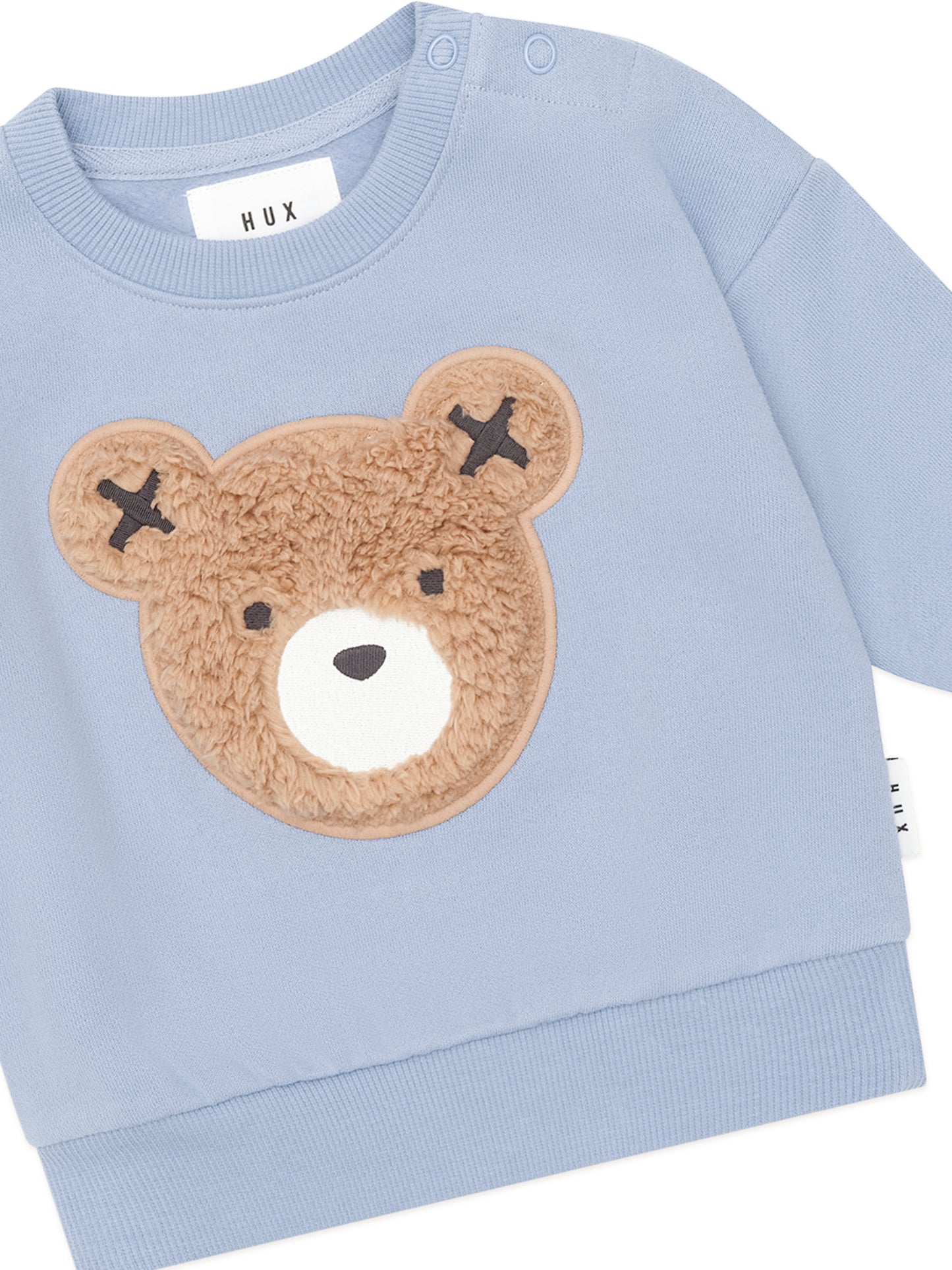 Huxbaby Stone Blue Furry Huxbear Sweatshirt