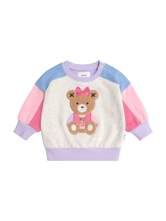 Huxbaby Varsity Huxette Spliced Sweatshirt