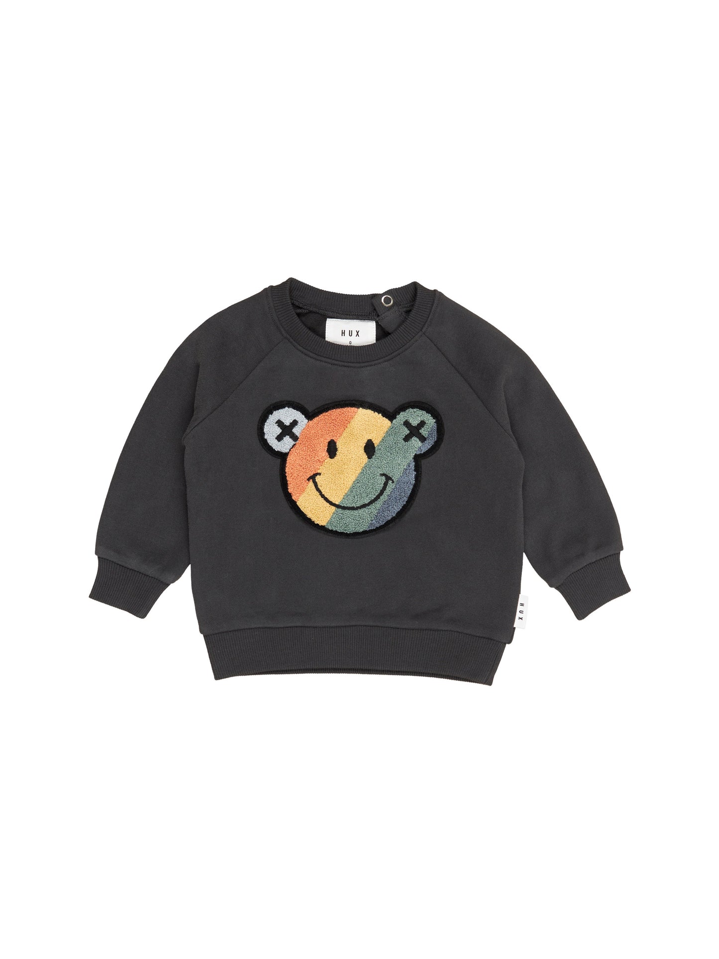 Huxbaby Smiley Rainbow Sweatshirt