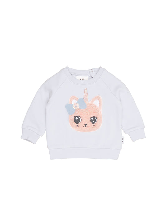 Huxbaby Furry Caticorn Sweatshirt Frozen