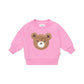 Huxbaby Fuschia Furry Huxbear Sweatshirt