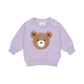 Huxbaby Orchid Furry Huxbear Sweatshirt