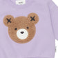 Huxbaby Orchid Furry Huxbear Sweatshirt